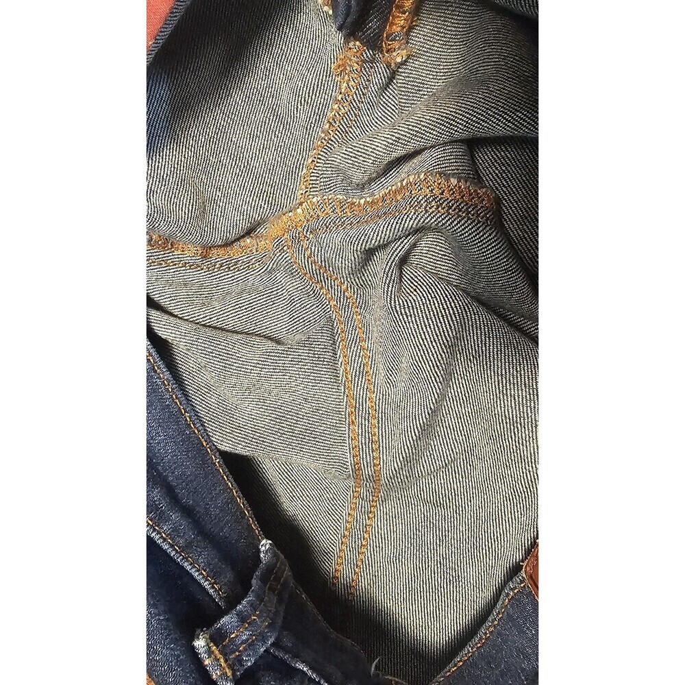 Lucky Brand Jeans Women Size 12 Sofia Ankle Boot Cut Dark Blue Stretch 31 Inseam - Picture 7 of 16